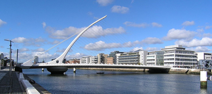 Samuel Beckett Bridge, Dublin, Ireland
